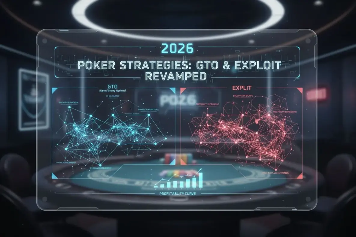 Обновлённые покерные стратегии 2026 года: анализ GTO и эксплойта, практические советы, таблица подходов и гибридные модели игры.